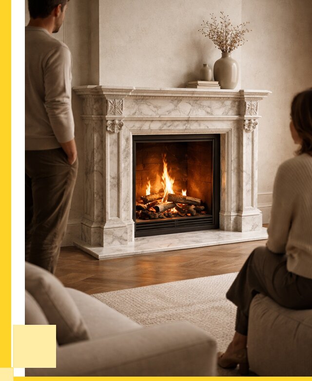 Мраморные камины под ключ в Сорочинске от 258200 р. | ЭриданСрч