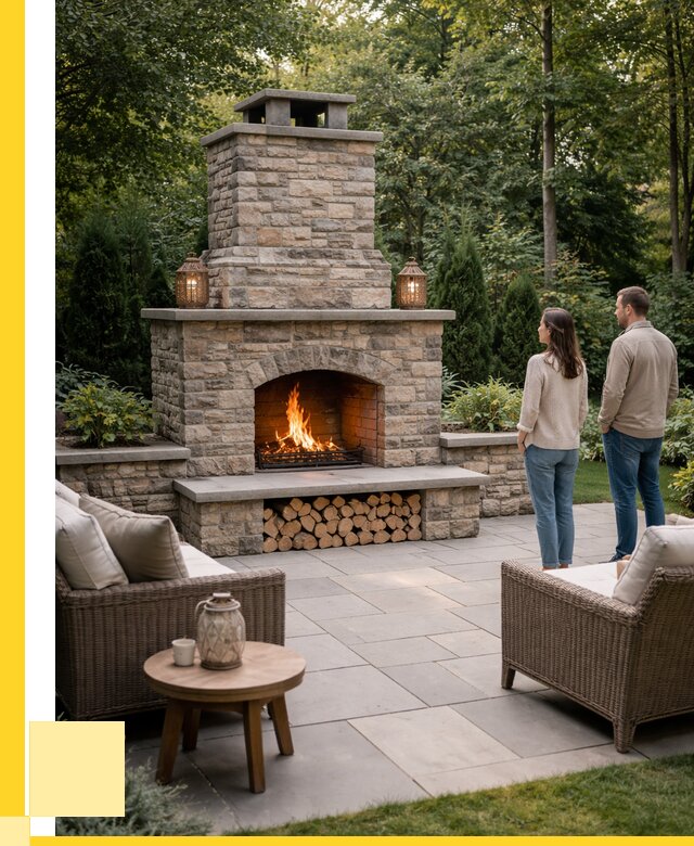 Уличные камины из кирпича в Сорочинске от 154920 р. | ЭриданСрч