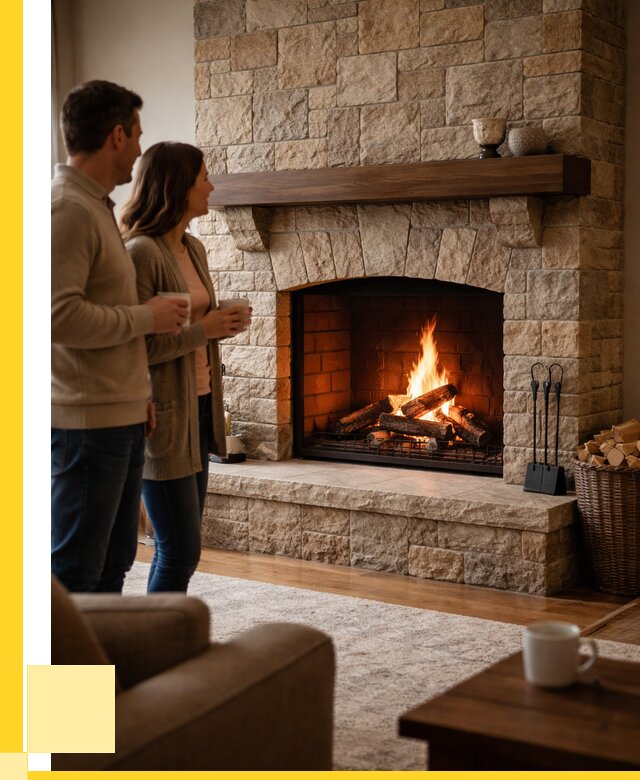 Каменные камины на заказ в Сорочинске от 185904 р. | ЭриданСрч