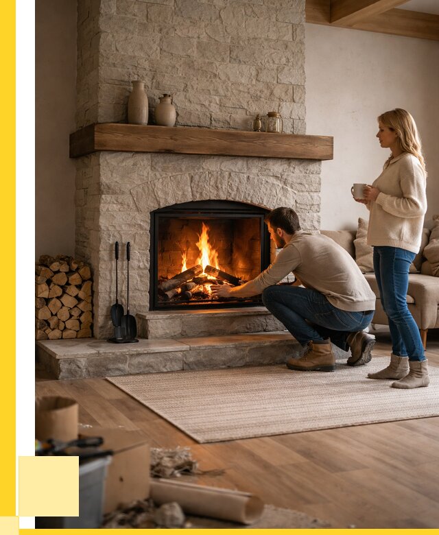 Камины для загородного дома в Сорочинске от 361480 р., ЭриданСрч