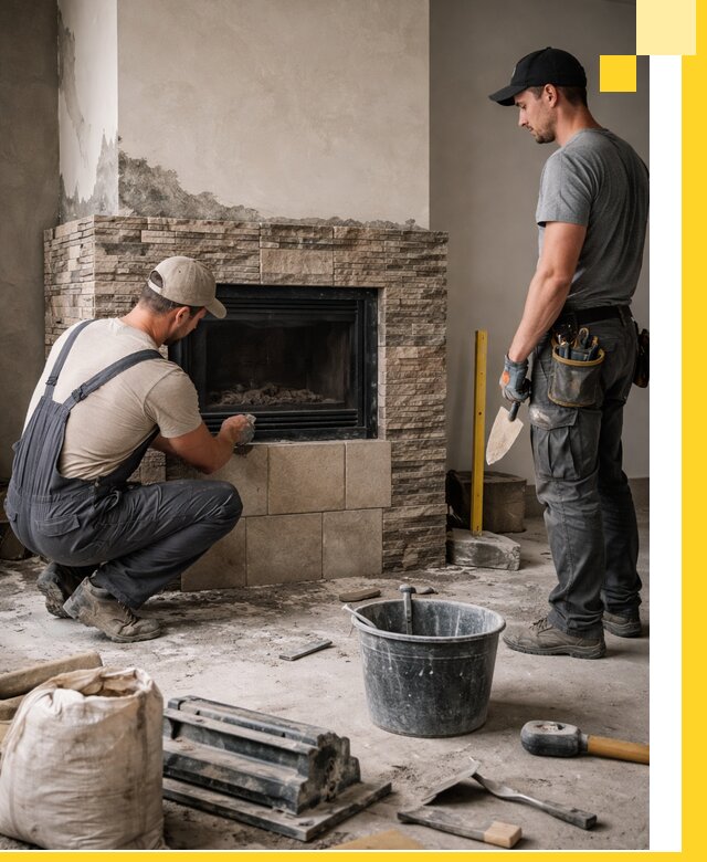 Камины под ключ в Сорочинске: проект, изготовление и монтаж