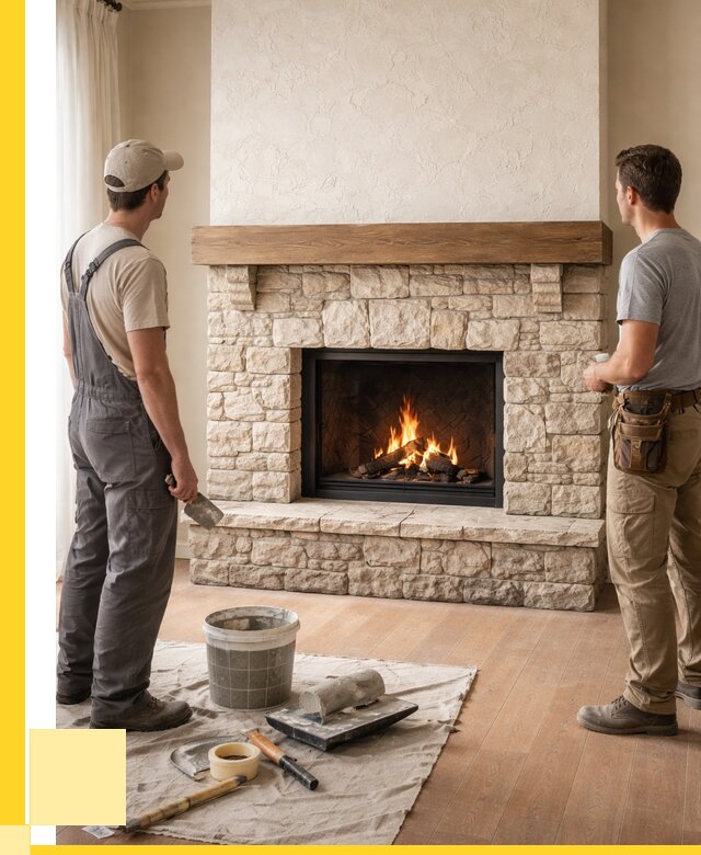 Отделка каминов в Сорочинске от 6713 р. под ключ | ЭриданСрч