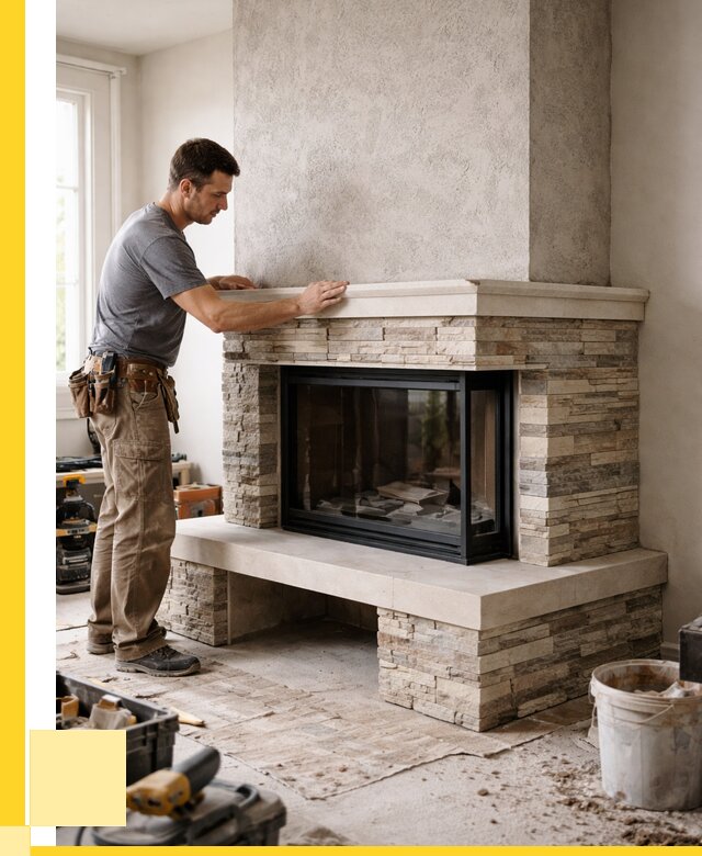 Изготовление каминов под ключ в Сорочинске от 154920 р. | ЭриданСрч