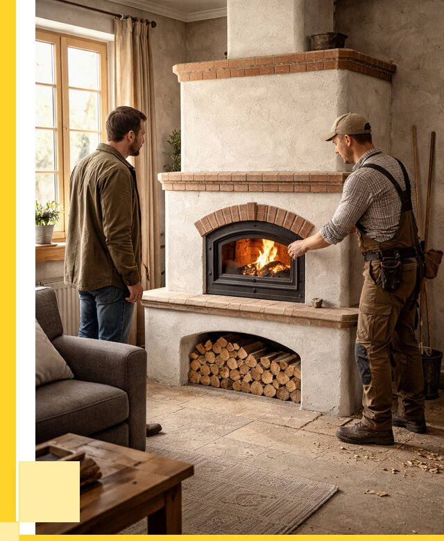 Печи камины в Сорочинске: кирпичные, изразцовые от 61968 р. | ЭриданСрч