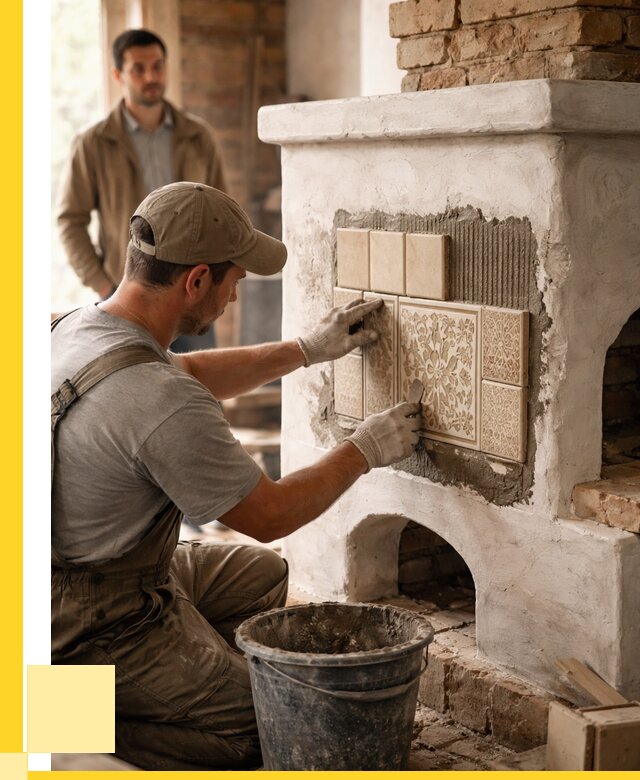 Отделка печей и банных печей в Сорочинске от 36148 р. | ЭриданСрч