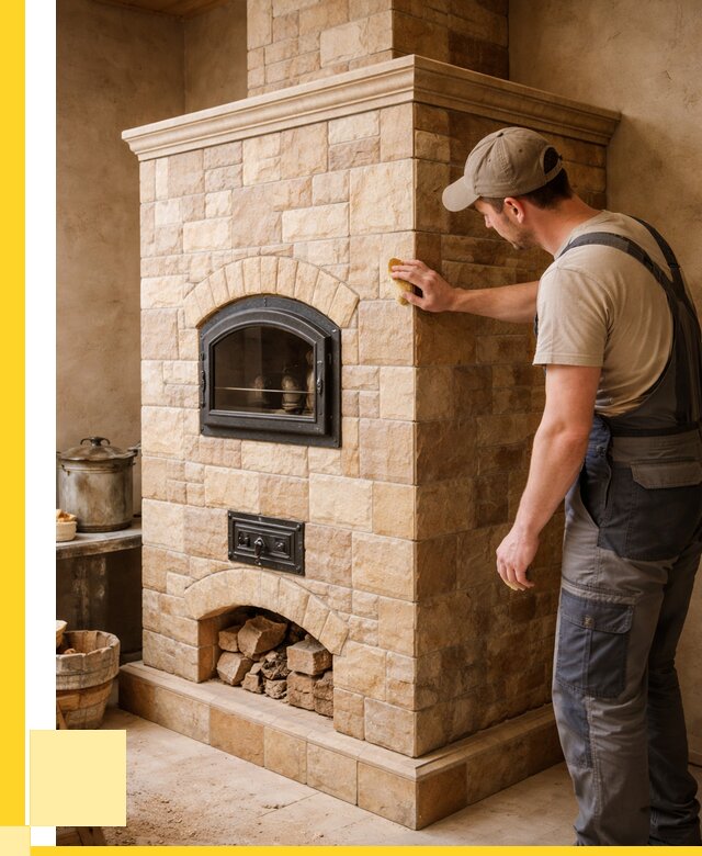 Облицовка печей в Сорочинске от 4648 р. под ключ | ЭриданСрч