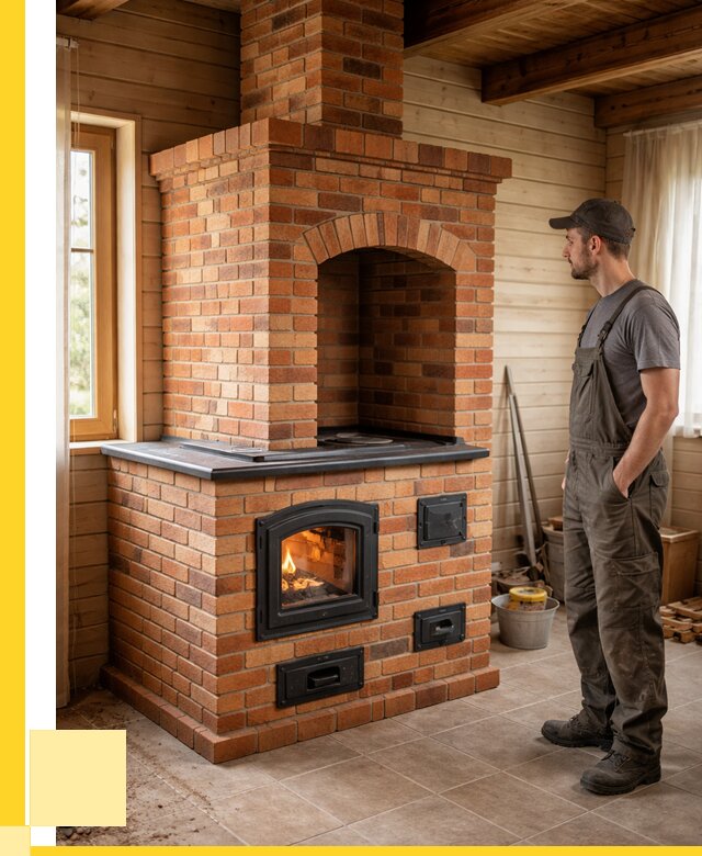Кирпичные печи в Сорочинске: купить от 154920 р. | ЭриданСрч