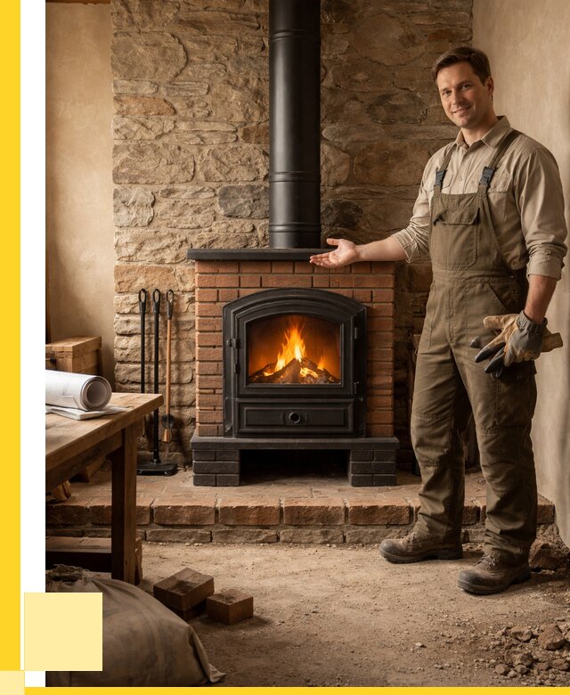 Печи отопительные из кирпича в Сорочинске от 82624 р., ЭриданСрч