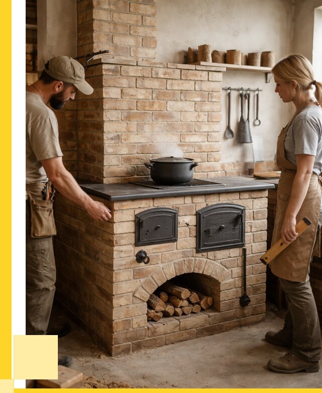 Варочно отопительные печи в Сорочинске от 92952 р. | ЭриданСрч