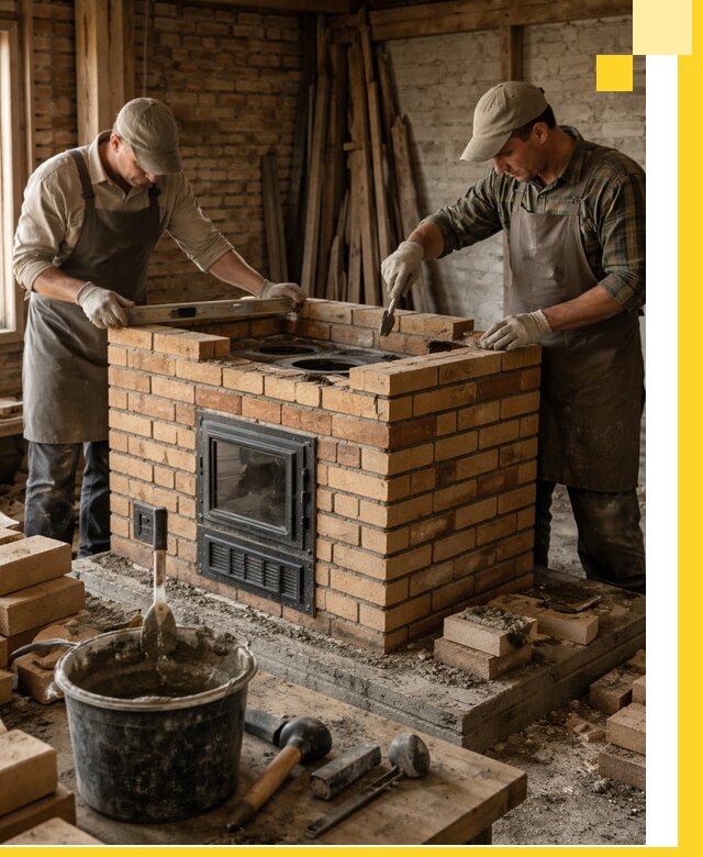 Изготовление и установка варочных печей под ключ в Сорочинске