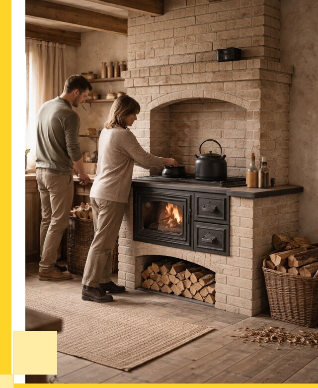 Печи с плитой в Сорочинске от 46476 р. | ЭриданСрч — кирпичная печь