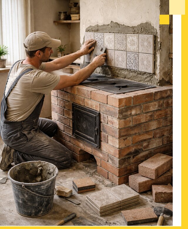 Печи с плитой на заказ монтаж гарантия и сервис в Сорочинске