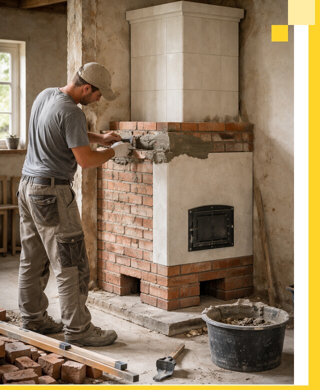 Изготовление и установка печей-голландок под ключ в Сорочинске