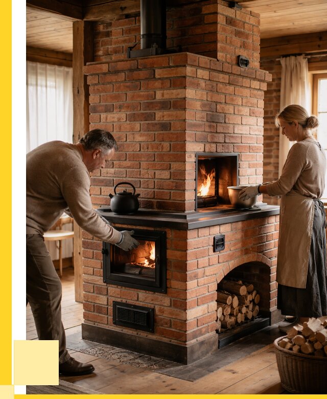 Печи для загородного дома под ключ в Сорочинске от 82624 р. | ЭриданСрч