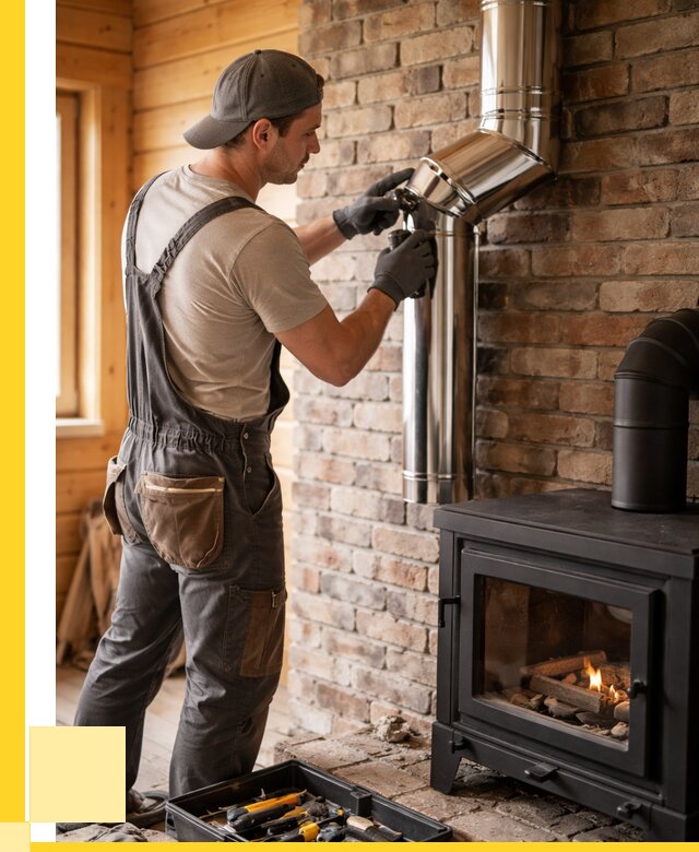 Монтаж дымоходов для печей в Сорочинске от 7746 р. | ЭриданСрч