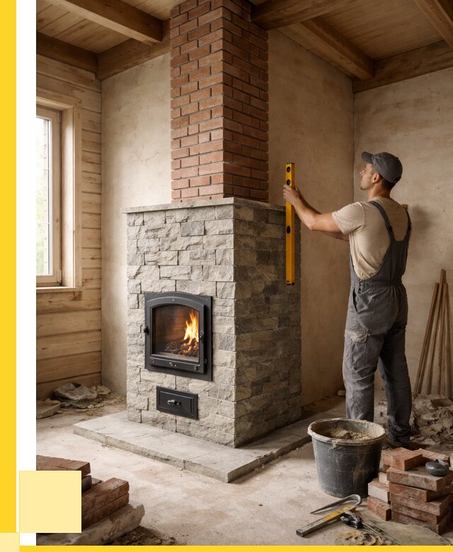 Печи и дымоходы под ключ в Сорочинске от 46476 р., ЭриданСрч