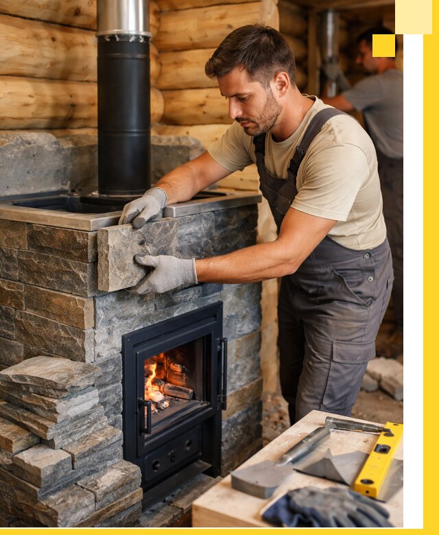 Печи для бани под ключ в Сорочинске: изготовление и монтаж