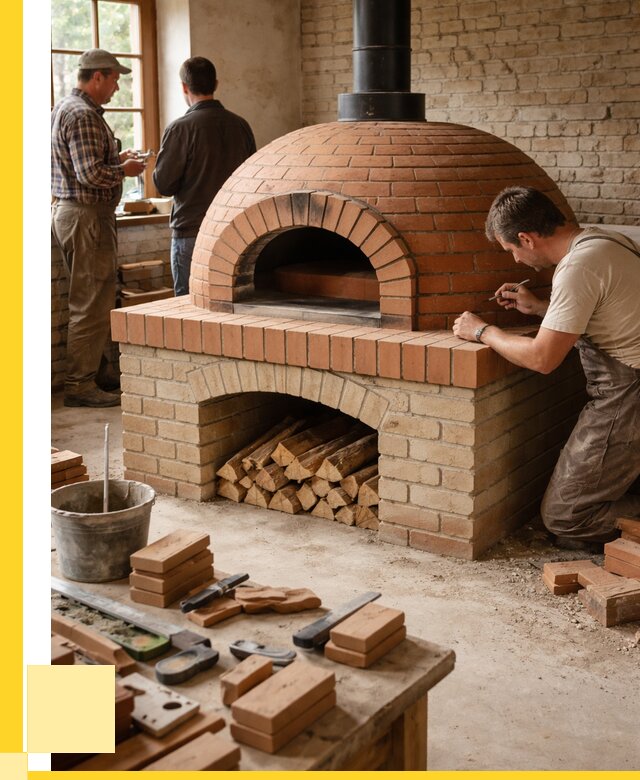 Помпейская печь дровяная для пиццы в Сорочинске | ЭриданСрч от 206560 р.