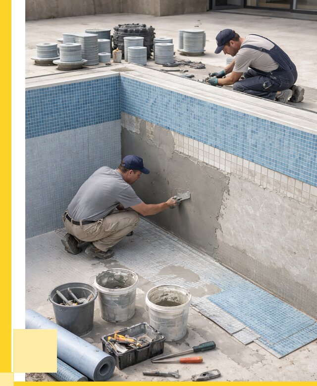 Ремонт и обслуживание бассейнов в Сорочинске от 25820 р. | ЭриданСрч