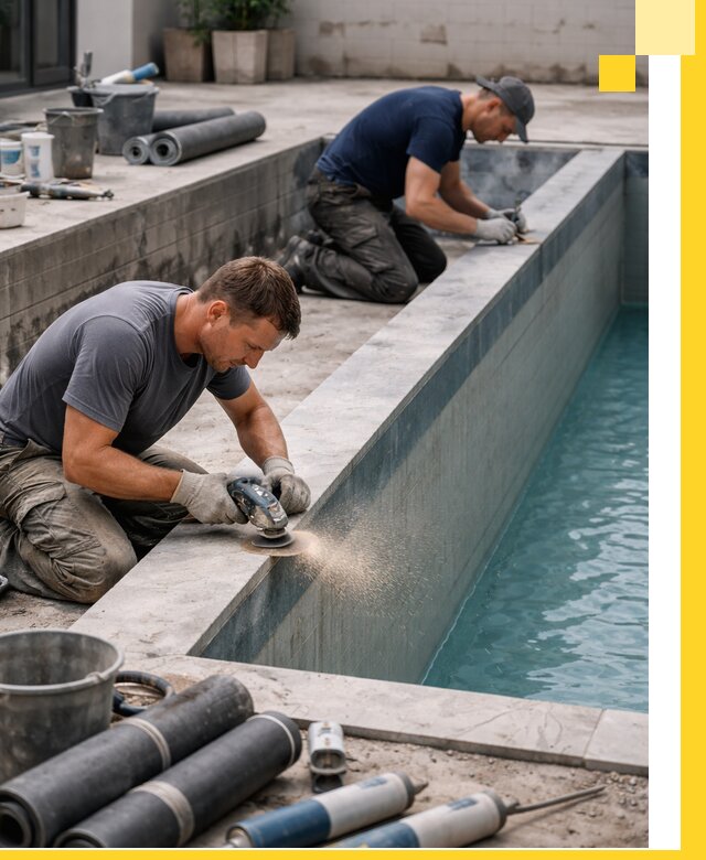 Профессиональный ремонт бассейнов под ключ в Сорочинске