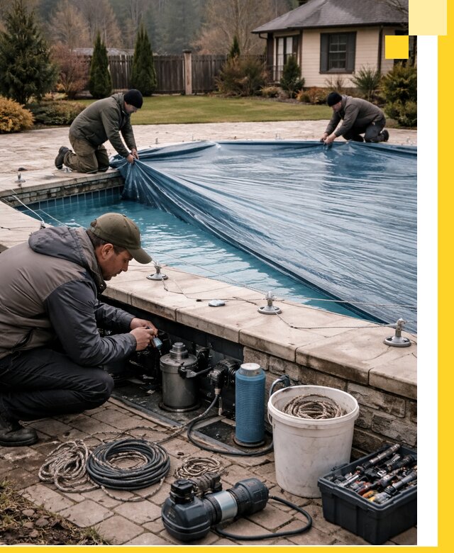 Консервация бассейнов в Сорочинске: подготовка к длительному хранению