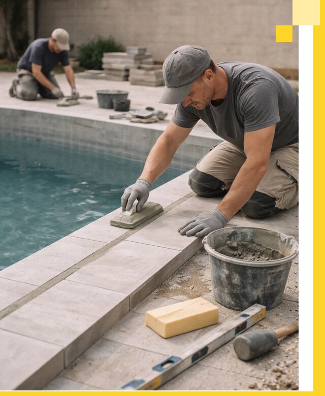 Отделка бассейнов в Сорочинске: декоративная отделка и гидроизоляция