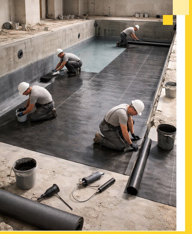 Профессиональная гидроизоляция бассейнов и чаш в Сорочинске под ключ