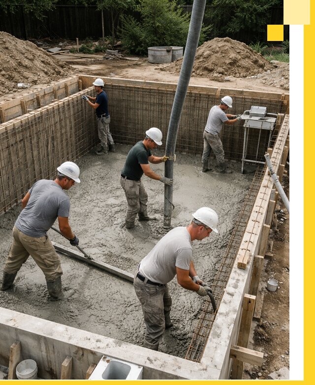 Строительство бетонных бассейнов под ключ в Сорочинске