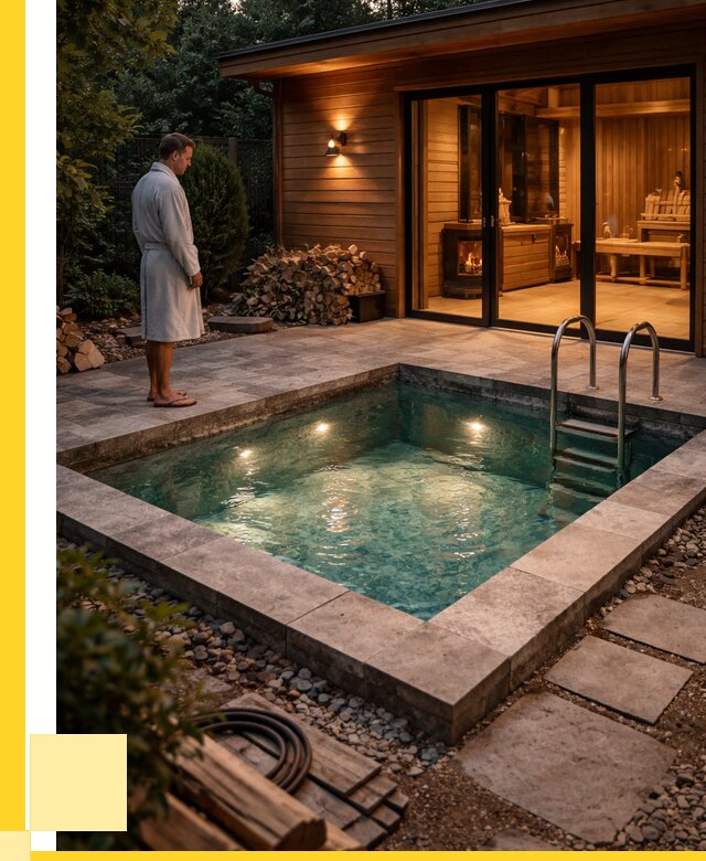 Бани с бассейном под ключ в Сорочинске от 98116 р. | ЭриданСрч