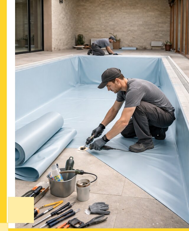 Пленка ПВХ для бассейнов в Сорочинске от 2582 р. | ЭриданСрч