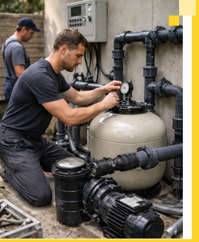 Поставка и монтаж фильтровального оборудования для бассейнов в Сорочинске