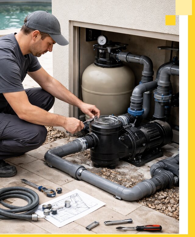 Поставка, монтаж и сервис насосов для бассейнов в Сорочинске