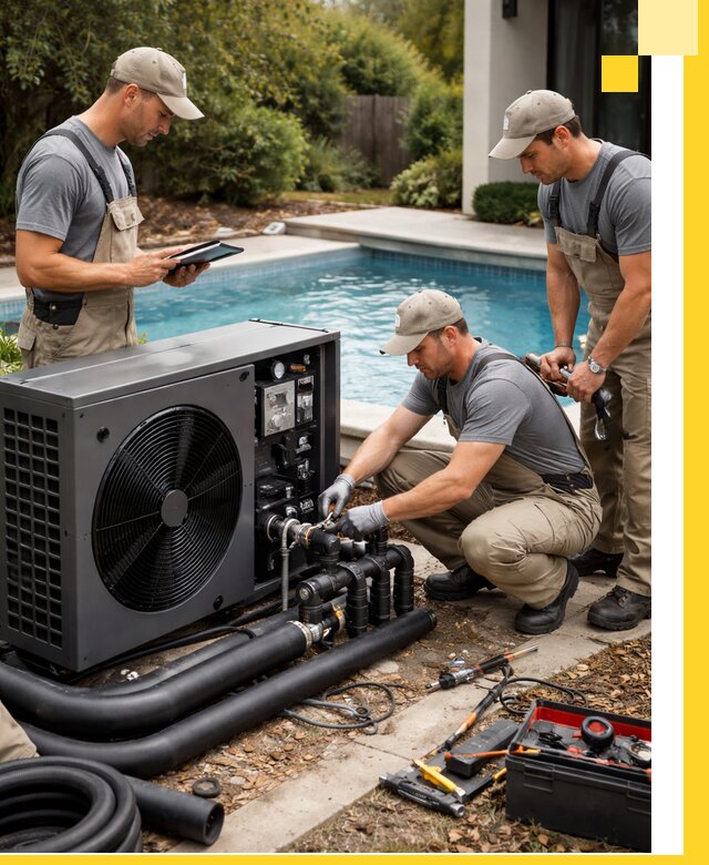 Проектирование и установка тепловых насосов для бассейнов в Сорочинске