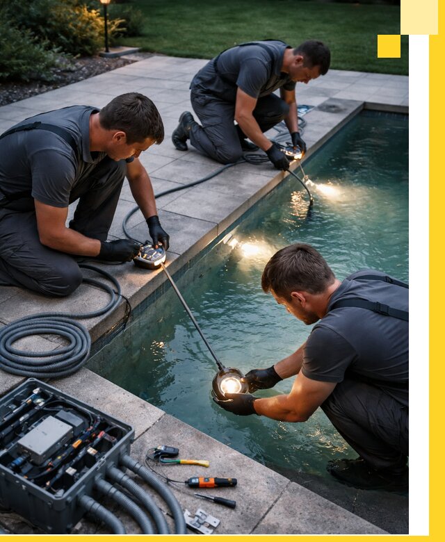 Профессиональное освещение бассейнов в Сорочинске: дизайн и монтаж