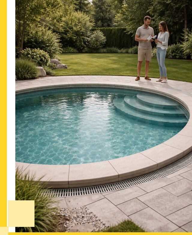 Круглые каркасные бассейны купить в Сорочинске от 258200 р. | ЭриданСрч