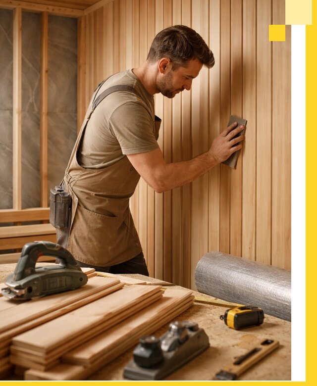 Профессиональная отделка саун и парных под ключ в Сорочинске