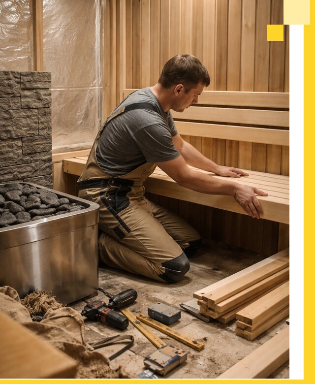 Сауны для дома под ключ с проектированием и монтажом в Сорочинске