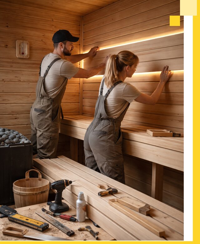 Дизайн саун и бань под ключ с индивидуальным проектом в Сорочинске