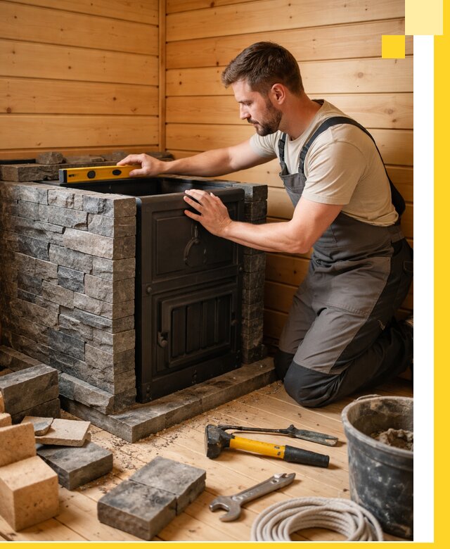 Производство и установка печей для саун под ключ в Сорочинске