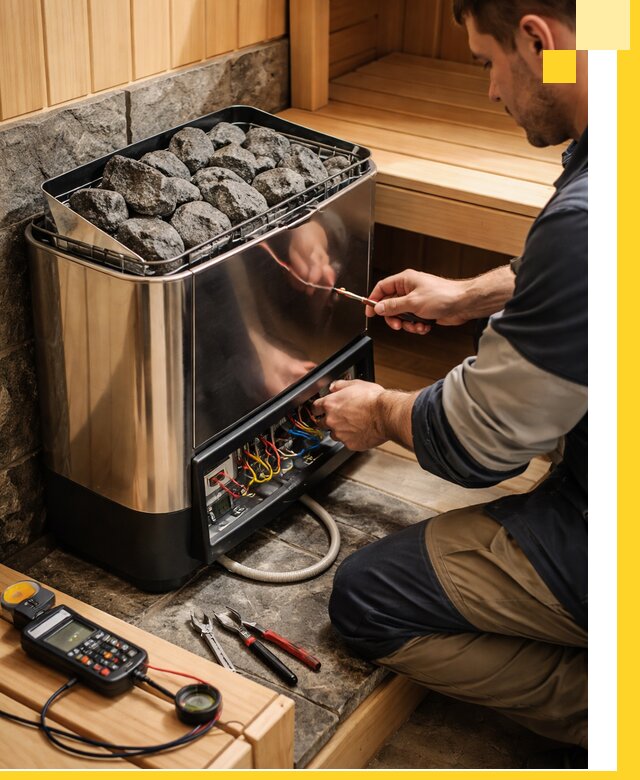 Продажа и установка электрокаменок для саун в Сорочинске