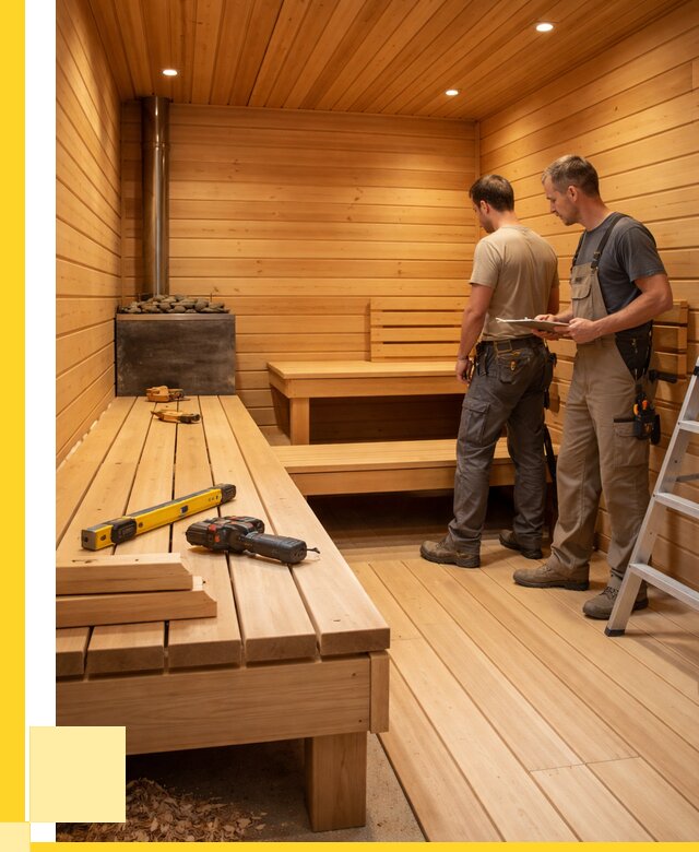 Отделка бань и саун в Сорочинске по цене от 4648 р. | ЭриданСрч