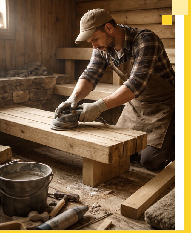 Ремонт бань под ключ в Сорочинске с гарантией качества и сроков