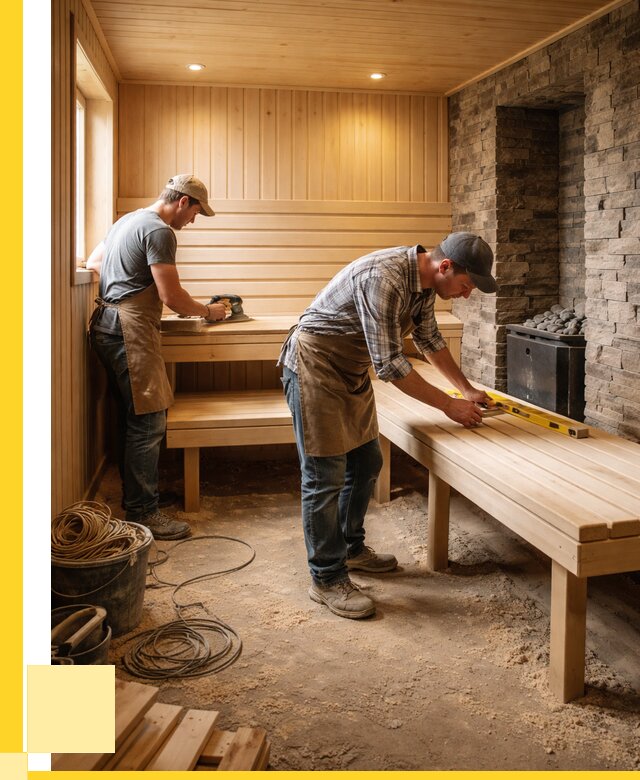 Отделка бани в Сорочинске: внутренняя отделка от 3098 р. | ЭриданСрч