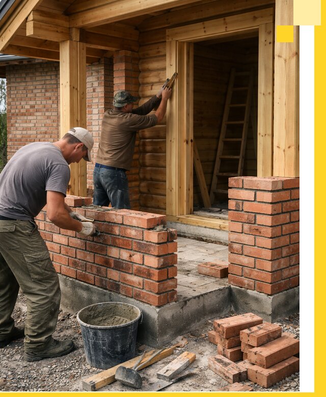 Строительство кирпичных бань под ключ в Сорочинске с гарантией качества