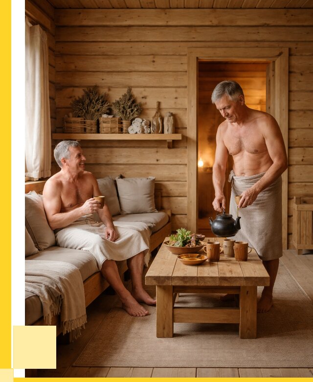 Бани с комнатой отдыха под ключ в Сорочинске от 464760 р. | ЭриданСрч