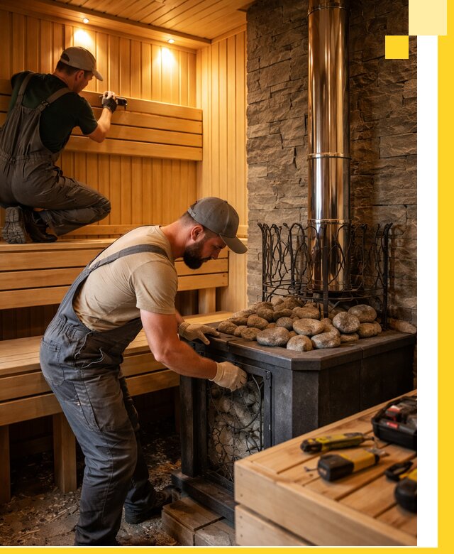 Комплексный дизайн бань, саун и зон отдыха в Сорочинске