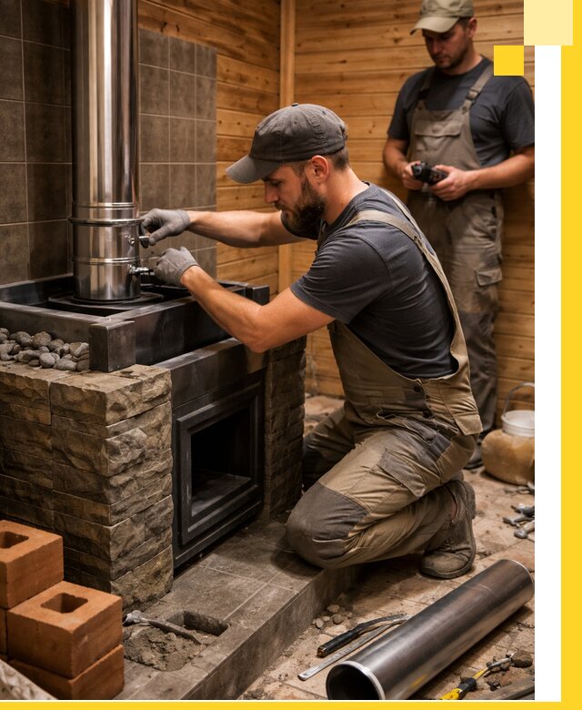 Изготовление и установка банных печей под ключ в Сорочинске