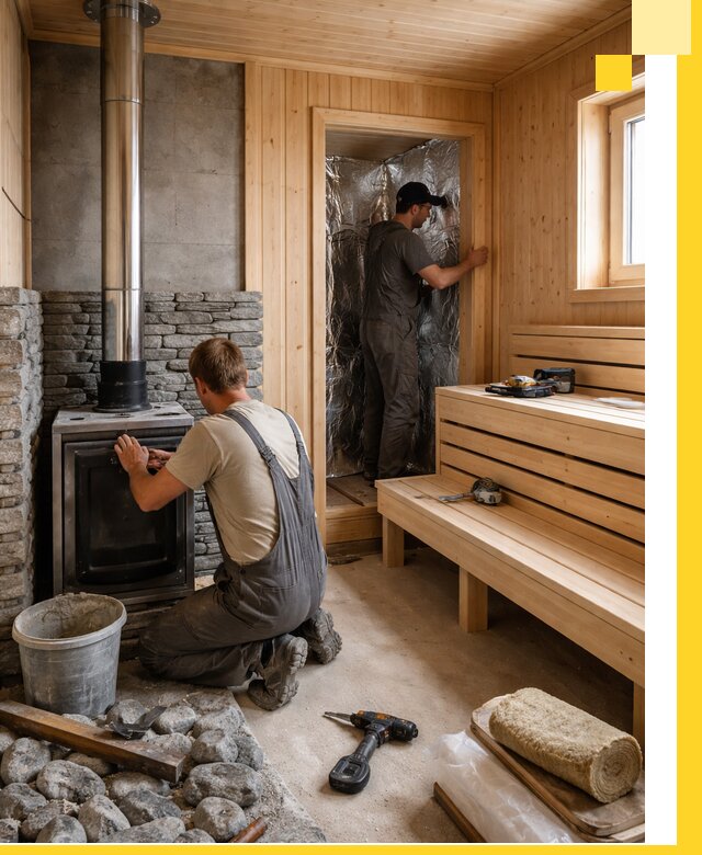 Строительство и изготовление бань под ключ в Сорочинске