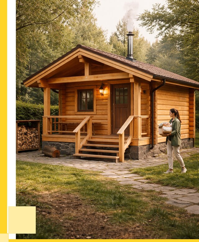 Купить баню под ключ в Сорочинске от 671320 р. | ЭриданСрч