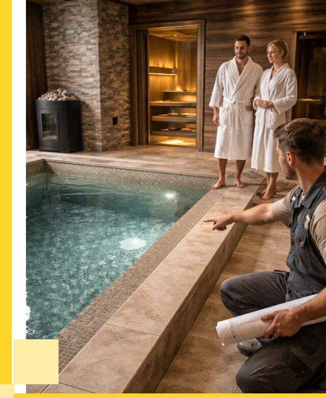 Проект бани с бассейном под ключ в Сорочинске от 67132 р. | ЭриданСрч